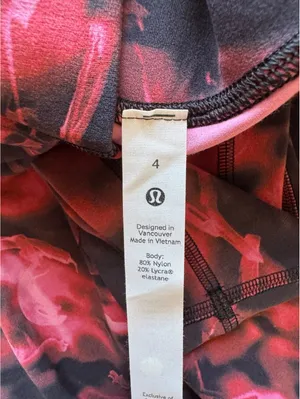 Lululemon Align High-Rise 25” Intensity Pink Blossom Size 4 NWOT thumbnail 5