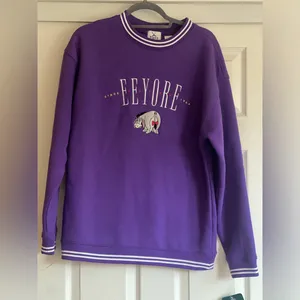 NWT Disney Eeyore Pullover Sweatshirt thumbnail 1