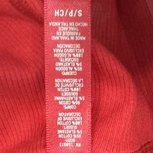 Skims Boxer Shorts Womens Small Red Ribbed‎ Knit Logo Lounge Stretch 5" Inseam thumbnail 4