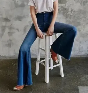 Free People Just Float On Flare Jeans thumbnail 1