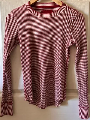 Aerie Essentials Thermal Long Sleeve Indie Sleaze Grunge Top Sz S Fairy Hipster thumbnail 12