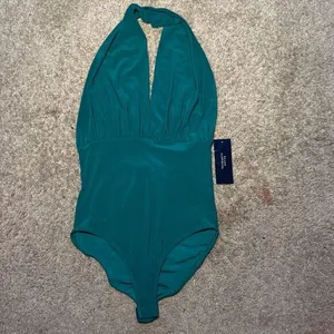 Size XS‎ Y2K Deadstock Green Bodysuit thumbnail 3