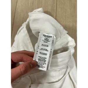Good American Good Vintage White High Rise Straight Leg‎ Zipper Jeans 10/30 thumbnail 8