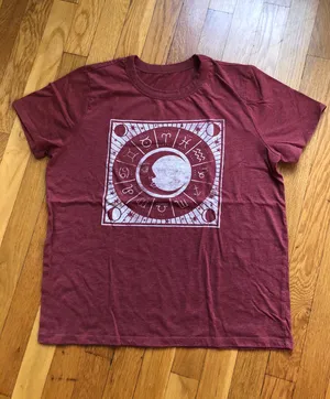 Red Astrology T Shirt thumbnail 1