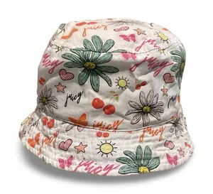Juicy Couture Floral Print Bucket Hat thumbnail 1
