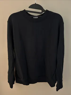 Puma women’s Fusion Crew Black Crewneck Pullover thumbnail 1
