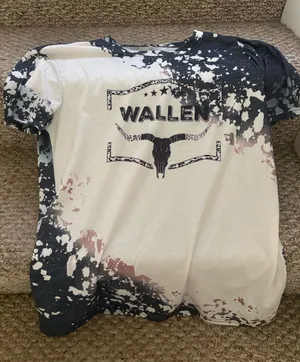 Shein Morgan Wallen T-Shirt thumbnail 1