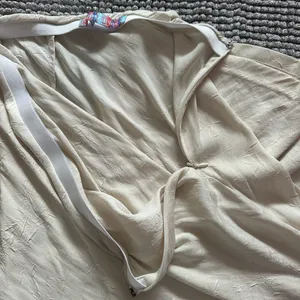 Urban Outfitters Cream Silk Maxi Skirt thumbnail 3