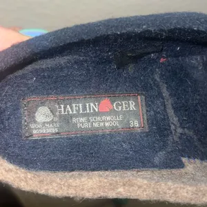 ✨Haflinger Women's Magic Wool Sz 36 Slippers✨ Blue thumbnail 9