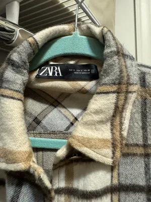 ZARA Plaid Shacket thumbnail 2