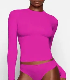 Cotton Jersey Long Sleeve T-Shirt thumbnail 1