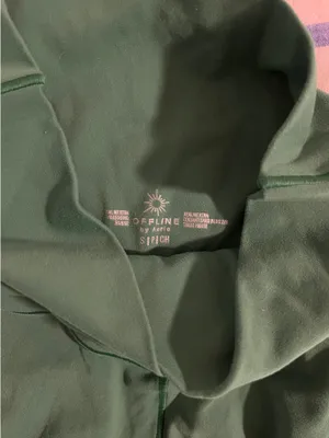 American Eagle Aerie OFFLINE crossover green leggings thumbnail 3