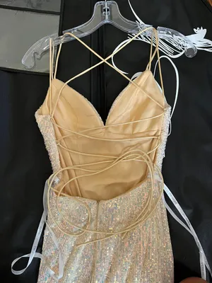Sequin Prom Dress thumbnail 8