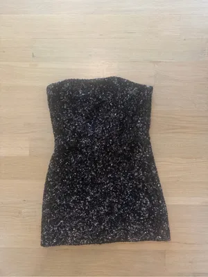 Retrofête Heather Sequin Dress in Brown thumbnail 2