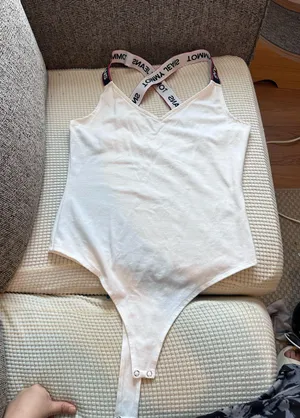 Tommy Hilfiger Jeans Bodysuit white L thumbnail 3