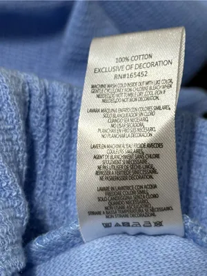Boys Lie Women’s Size XS Light Blue 1-800 Revamped Rhinestone Track Joggers thumbnail 9