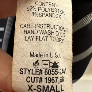 White House black Market black striped shirt thumbnail 9