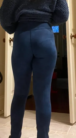 Puma Navy and Blue Leggings thumbnail 4