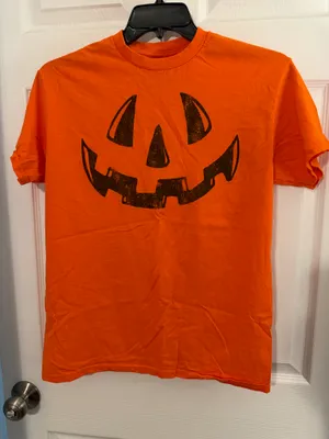 Halloween graphic tee Orange Size M thumbnail 1