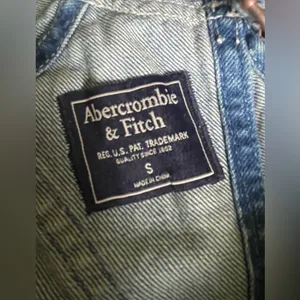 Abercrombie & Fitch Light Blue Women's Denim Overalls thumbnail 7