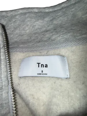 Tna Aritzia Half Zip Colorblock Sweatshirt Pullover thumbnail 4