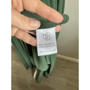 NWT Baltic Born Evergreen Katya Ruffle Maxi Dress Womens S Formal Coquette thumbnail 6