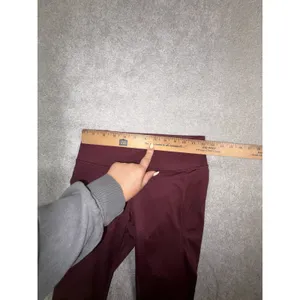 Outdoor Voices Tech Sweat Core 3 4 Leggings Womens Burgundy S Logo Mid Rise thumbnail 8