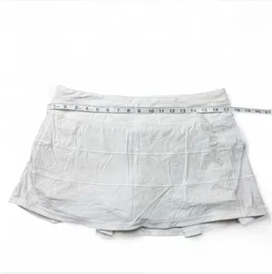 Lululemon Pace Rival Skirt White Size 10 thumbnail 6