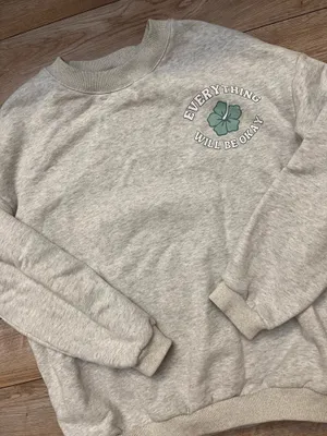Sunkissed coconut crewneck sweatshirt Gray Size L thumbnail 2