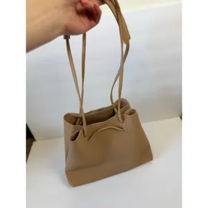 8 Other Reasons NWOT Vegan Leather Tan Slouchy Bucket Shoulder Bag thumbnail 6