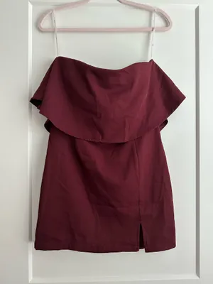 Lulus strapless dress thumbnail 2