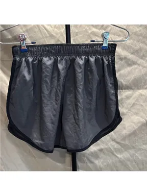 Nike Women's Black and Gray Athletic Shorts thumbnail 3