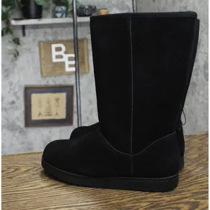 NWT Universal Thread Womens Sarah Suede Shearling Winter Boots 91467407 Black 7M thumbnail 5