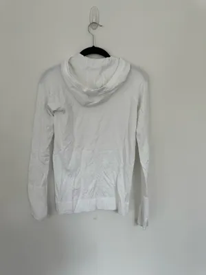 Lululemon Rest Less Pullover Hoodie White thumbnail 4