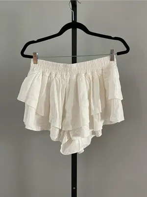 Free People Movement Prima Shorts White size Medium thumbnail 2
