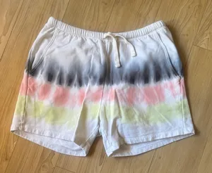 Electric & Rose White Lounge Shorts Pink thumbnail 1