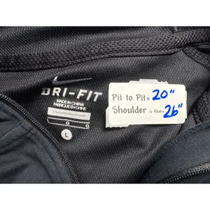 Nike LIVESTRONG Dri-FIT Hoodie Pullover Activewear Black Yellow‎ Size L thumbnail 3