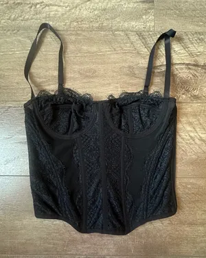 Black Corset Top thumbnail 1