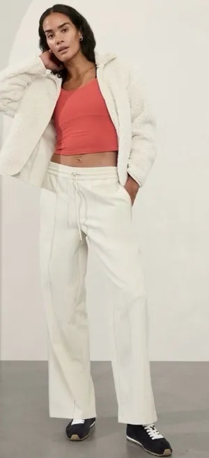 Athleta Endeavor Wide Leg Pant - size XS - Bone thumbnail 1