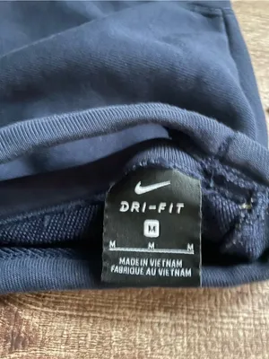 Nike Dry Fit Open Back Navy Blue Sweater Size Medium thumbnail 3