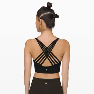 Lululemon Free to Be Moved Bra black color size 6 thumbnail 3