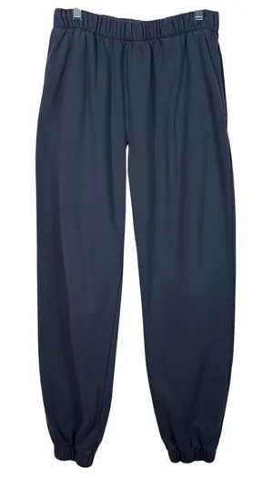 Brandy Melville Washed Blue Fleece Lined Elastic Waist Jogger Sweatpants OS OSFM thumbnail 1