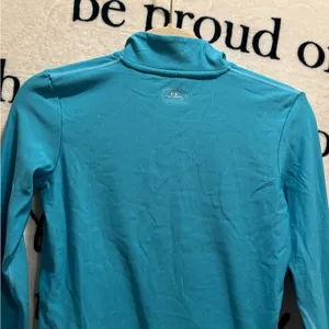 Under Armour Women's Fitted Pullover Activewear ColdGear Blue Size Medium thumbnail 5