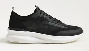 Sam Edelman Mesh Sarita Sneakers Shoes Black White 7.5 thumbnail 1