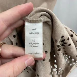 Alya Anthropologie women's tan faux suede cutout floral sleeveless stretch dress thumbnail 5