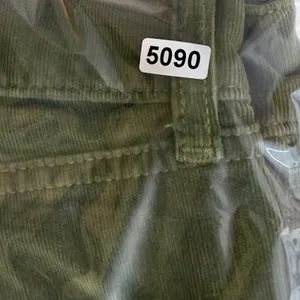 Veronica Beard Carly Kick Flare High Rise‎ Corduroy Pants Size 25 Olive Green thumbnail 10