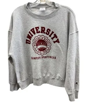 Champion Sportswear University Pioneers Rebels Sweatshirt Gray Medium thumbnail 1