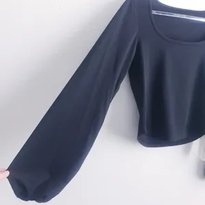 REVOLVE/Minimalist Lovers Commense Puff Sleeve Blouse thumbnail 4