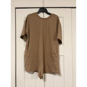 Free People FP Movement Hot Shot‎ Crew Neck Short Sleeve V Back Tee Romper thumbnail 2