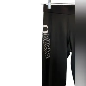 NIKE DriFit University of Oregon Ducks Black Yoga Pants Athletic Leggings Small thumbnail 2